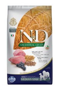 N&D LG DOG Adult M/L Lamb & Blueberry 12kg Farmina Pet Foods - N&D