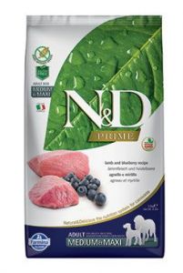 N&D PRIME DOG Adult M/L Lamb & Blueberry 2,5kg Farmina Pet Foods - N&D