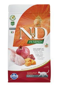 N&D Pumpkin CAT Quail & Pomegranate 5kg Farmina Pet Foods - N&D