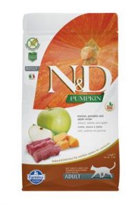 N&D Pumpkin CAT Venison & Apple 5kg Farmina Pet Foods - N&D
