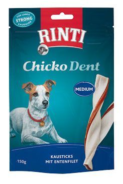 Rinti Dog Extra Chicko Dent pochoutka kachna M (150g) Finnern GmbH & Co. KG