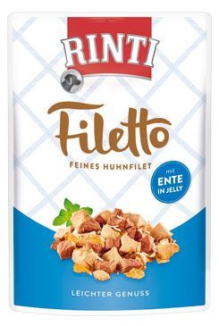 Rinti Dog Filetto kapsa kuře+kachna v želé 100g Finnern GmbH & Co. KG