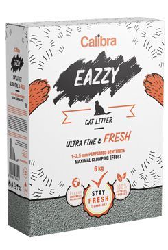 Calibra EAZZY Cat podestýlka Ultra Fine & Fresh 6kg NOVIKO AH - Calibra EAZZY