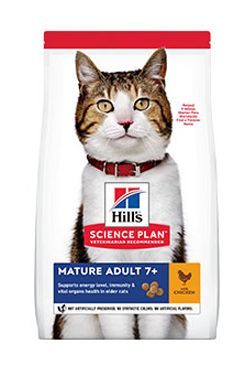 Hill's Fel. Dry SP Mature Adult 7+ Chicken 10kg Hill´s Pet Nutrition