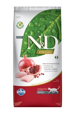 N&D PRIME CAT Adult Chicken & Pomegranate 5kg Farmina Pet Foods - N&D