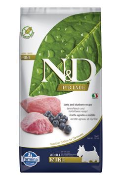 N&D PRIME DOG Adult Mini Lamb & Blueberry 7kg Farmina Pet Foods - N&D