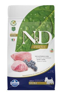 N&D PRIME DOG Adult Mini Lamb & Blueberry 800g Farmina Pet Foods - N&D