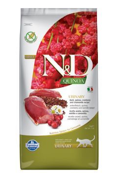 N&D Quinoa CAT Urinary Duck & Cranberry 5kg Farmina Pet Foods - N&D