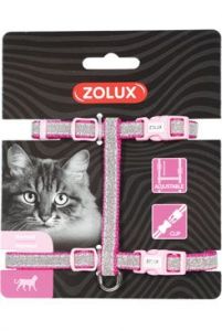Postroj kočka SHINY nylon růžový Zolux Zolux S.A.S.