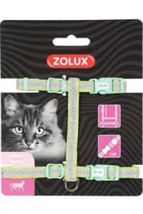 Postroj kočka SHINY nylon zelený Zolux Zolux S.A.S.