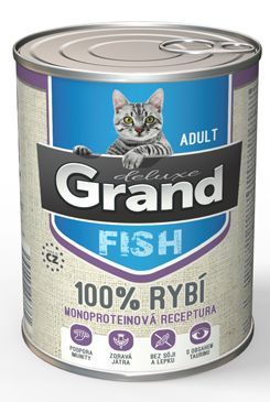 GRAND konz. deluxe kočka rybí 400g Jeseničan s.r.o.