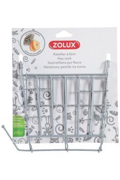 Krmítko jesličky pro hlodavce kov šedé Zolux Zolux S.A.S.