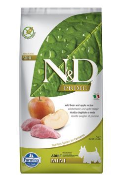 N&D PRIME DOG Adult Mini Boar & Apple 7kg Farmina Pet Foods - N&D