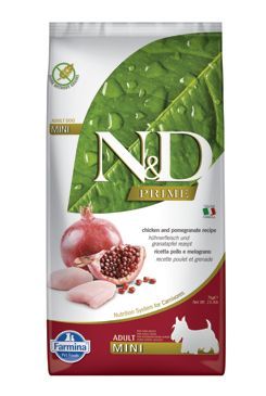 N&D PRIME DOG Adult Mini Chicken&Pomegranate 7kg Farmina Pet Foods - N&D