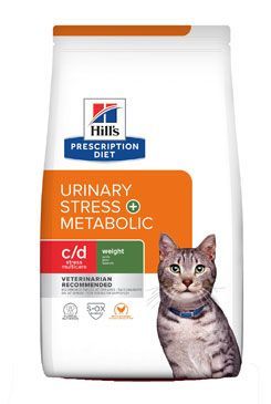 Hill's Fel. PD C/D dry Urinary Stress+Metabolic 8kgNEW Hill´s Pet Nutrition