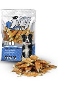 Calibra Joy Dog Classic Fish & Chicken Slice 80g NOVIKO AH - Calibra Pamlsky