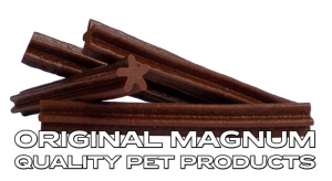 Magnum Jerky tyčka křížová Jehněčí 12,5cm Magnum dog food